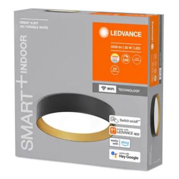 Ledvance - LED Dimmelhető mennyezeti lámpa SMART+ KURT LED/30W/230V 2700-6500K Wi-Fi