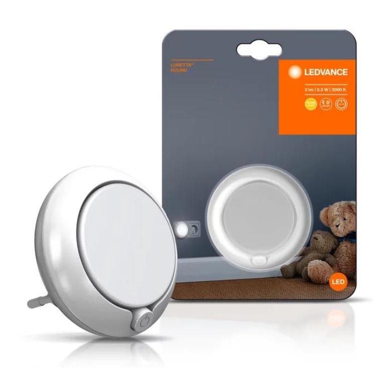 Ledvance - LED éjszakai lámpa szenzorral LUNETTA LED/0,3W/230V 3000K