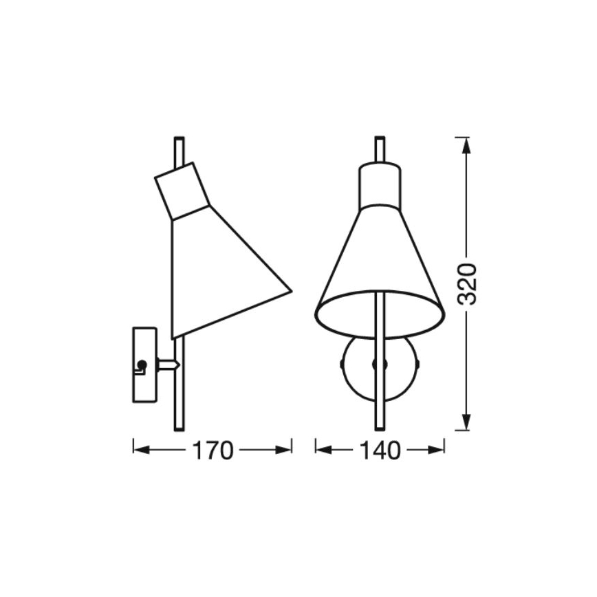 Ledvance - LED Fali lámpa DECOR TOKIO LED/5W/230V