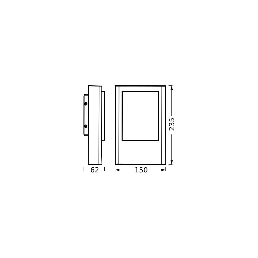 Ledvance - LED Kültéri fali lámpa ENDURA STYLE LED/12,5W/230V IP44