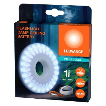 Ledvance - LED Lámpa FLASHLIGHT CAMP LED/1,2W/3xAAA