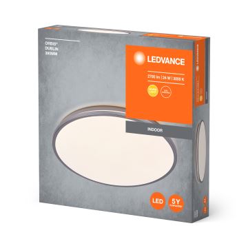Ledvance - LED Mennyezeti lámpa ORBIS DUBLIN LED/24W/230V átm. 39 cm