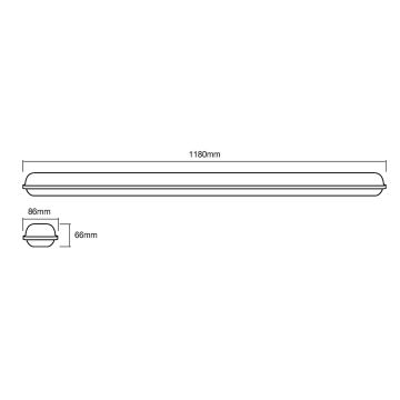 Ledvance - LED Műszaki lámpa SUBMARINE LED/36W/230V IP65