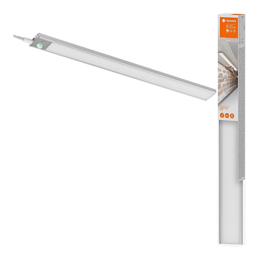 Ledvance - LED Pultmegvilágító érzékelővel LINEAR LED/3,2W/5V 3000/4000/6500K