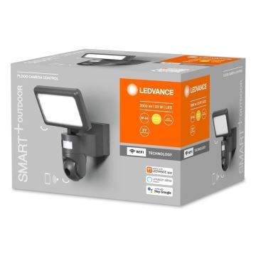 Ledvance - LED Dimmelhető reflektor érzékelővel és kamerával SMART+ LED/23W/230V Wi-Fi IP44