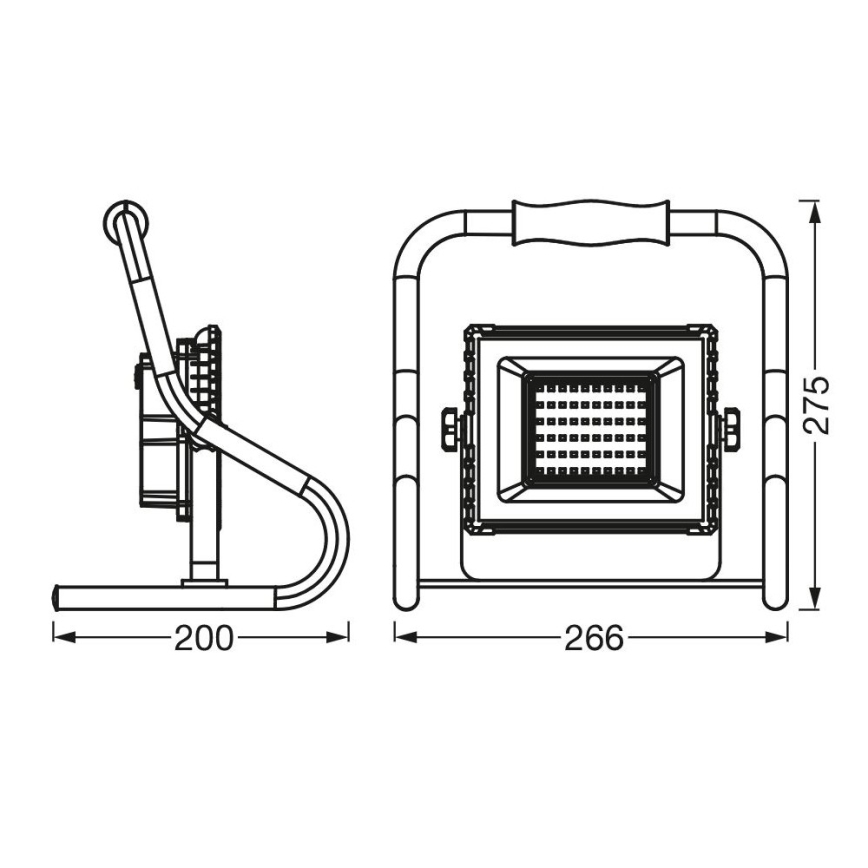 Ledvance - LED Reflektor R-STAND LED/20W/5V IP44