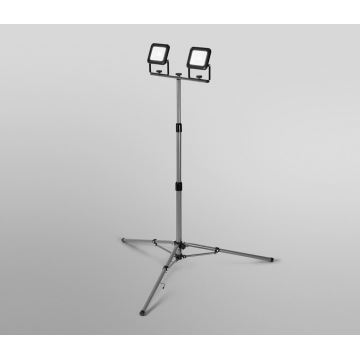 Ledvance - LED Kültéri reflektor tartóval WORKLIGHT TRIPOD 2xLED/20W/230V 6500K IP65