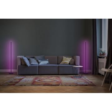 Ledvance - LED RGBW Dimmelhető állólámpa SMART+ FLOOR LED/14W/230V 2700-6500K Wi-Fi fekete + távirányító