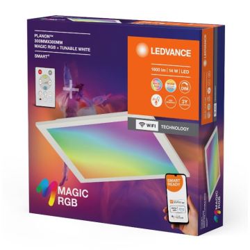 Ledvance - LED RGBW Dimmelhető mennyezeti lámpa SMART+ MAGIC LED/14W/230V 2700-6500K Wi-Fi + távirányítás