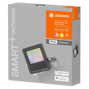 Ledvance - LED RGBW Reflektor SMART + FLOOD LED/10W/230V IP65 Wi-Fi