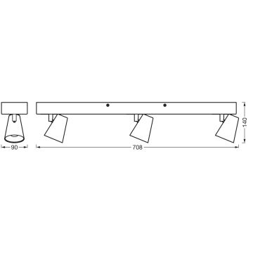 Ledvance - LED Spotlámpa DECOR NEPTUNE LED/26W/230V