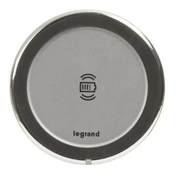 Legrand 077640L - Vezeték nélküli asztali töltő 15W IP44