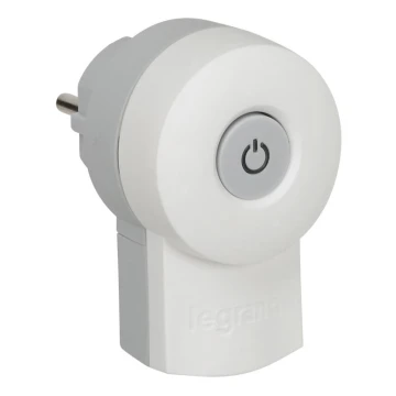 Legrand 50409 - Dugvilla kapcsolóval 230V/16A