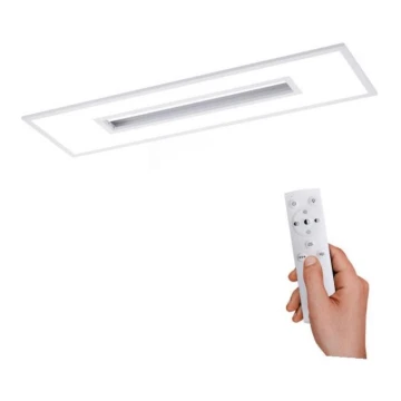 Leuchten Direkt 11646-16 - LED RGB Dimmelhető mennyezeti lámpa RECESS 1xLED/41W/230V + 1xLED/7,5W + távirányító