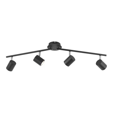 Leuchten Direkt 11944-13 - LED Spotlámpa TARIK 4xGU10/5W/230V antracit