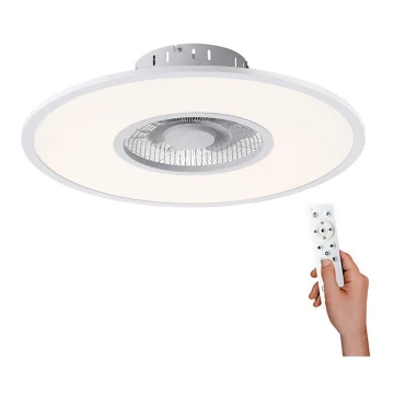 Leuchten Direkt 14642-16 - LED Dimmelhető mennyezeti lámpa ventilátorral FLAT-AIR LED/32W/230V + távirányító