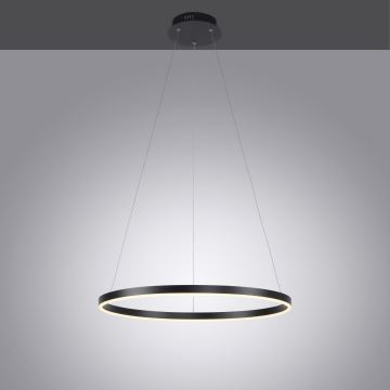 Leuchten Direkt 15394-13-LED Dimmelhető csillár zsinóron RITUS LED/30W/230V fekete