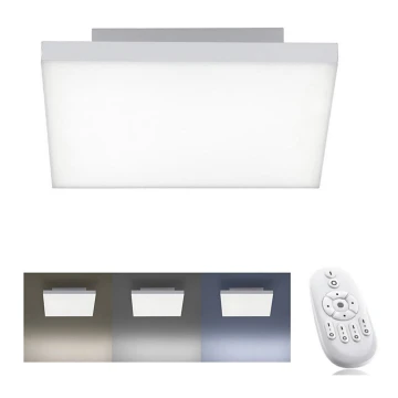 Leuchten Direkt 15550-16 - LED Dimmelhető mennyezeti lámpa CANVAS LED/17W/230V + távirányító