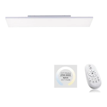 Leuchten Direkt 15553-16 - LED Dimmelhető mennyezeti lámpa CANVAS LED/20W/230V + távirányító