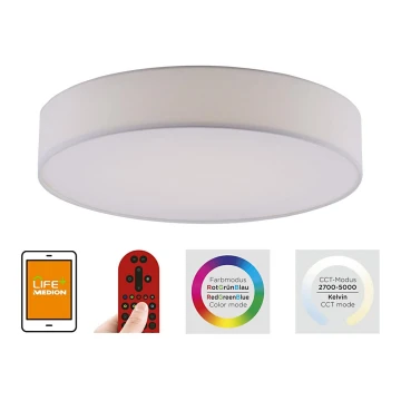 Leuchten Direkt 18428-16 - LED RGB fényerő-szabályozó lámpa LOLA LED / 32W / 230V Tuya + RC