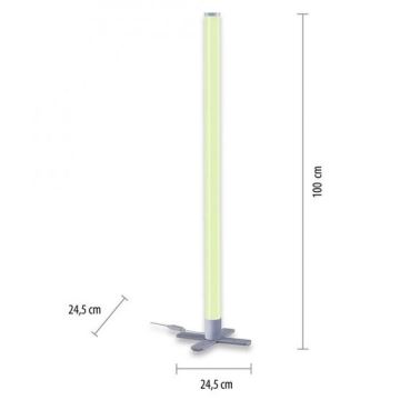 Leuchten Direkt 19902-21 - LED RGB Dimmelhető lámpa RINGO LED/10W/230V+távirányító