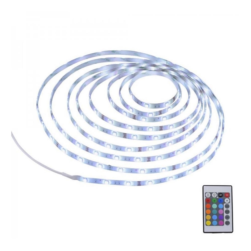Leuchten Direkt 81219-70 - LED RGB Dimmelhető szalag TEANIA 10m LED/24W/12/230V + távirányító