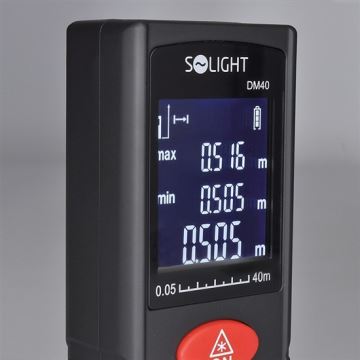 Lézer távolságmérő 2x1,5V/AAA