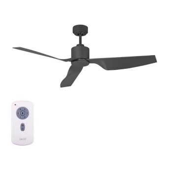 Lucci Air 210527 - Mennyezeti ventilátor AIRFUSION CLIMATE II fekete + távirányító