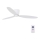 Lucci Air 212870 - Mennyezeti ventilátor AIRFUSION RADAR fa/fehér + távirányítás