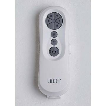 Lucci air 213358 - LED Dimmelhető ventilátor LINE 1xGX53/12W/230V fekete + távirányító