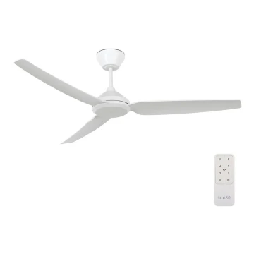 Lucci air 21616249 - Mennyezeti ventilátor POLIS IP55 fehér + távirányítás