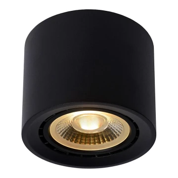 Lucide 09921/12/30 - LED Dimmelhető spotlámpa FEDLER 1xGU10/12W/230V 2200-3000K CRI95 fekete