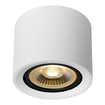 Lucide 09921/12/31 - LED Dimmelhető spotlámpa FEDLER 1xGU10/12W/230V 2200-3000K CRI95 fehér