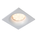 Lucide 09924/01/31- Fürdőszobai beépíthető lámpa ZIVA 1xGU10/5W/230V IP44 fehér