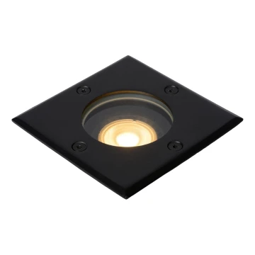 Lucide 11800/01/30 - Kültéri beépíthető lámpa BILTIN 1xGU10/35W/230V IP67 fekete