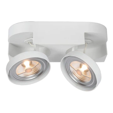 Lucide 22960/20/31 - LED Spotlámpa VERSUM AR111 LED/2x10W/230V fehér