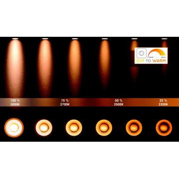 Lucide 22969/48/30 - LED Dimmelhető spotlámpa GRIFFON 4xGU10/12W/230V