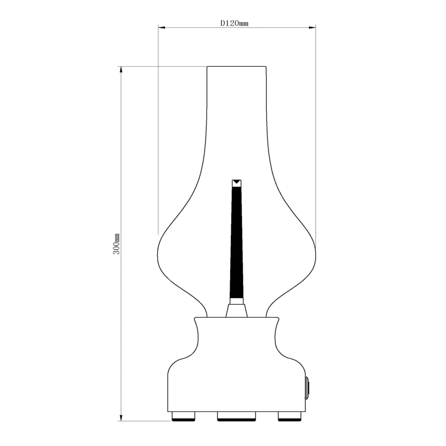 Lucide 74516/02/31 - LED Dimmelhető érintős asztali lámpa JASON LED/2W/230V fehér