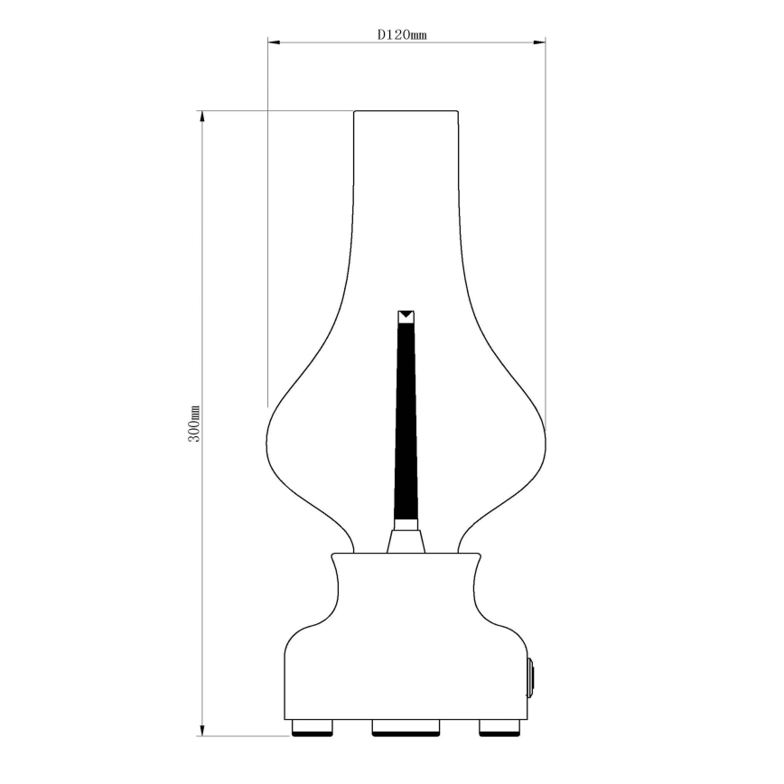 Lucide 74516/02/32 - LED Dimmelhető érintős asztali lámpa JASON LED/2W/230V piros