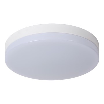 Lucide 79111/40/31 - LED Fürdőszobai mennyezeti lámpa érzékelővel BISKIT LED/36W/230V átm. 40 cm IP44 fehér