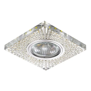 LUXERA 71072 - Spot lámpa ELEGANT 1xGU10/50W/230V + LED STRIPE