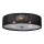 Markslöjd 104884 - Mennyezeti lámpa BYSKE 3xE14/40W/230V fekete