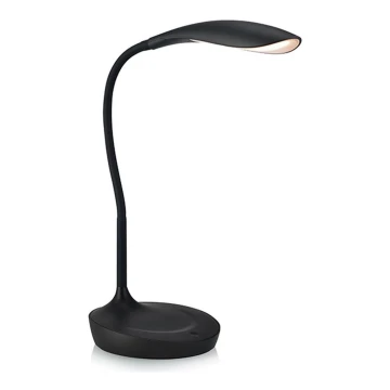 Markslöjd 106094 - LED Szabályozható asztali lámpa USB -vel  SWAN LED/4,6W/230V