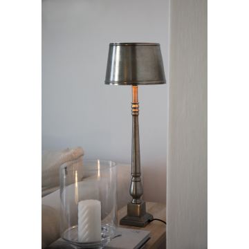 Markslöjd 108775 - Asztali lámpa METALLO 1xE27/40W/230V matt króm