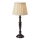 Markslöjd 108776 - Asztali lámpa CHOCOLAT 1xE27/40W/230V barna/bézs