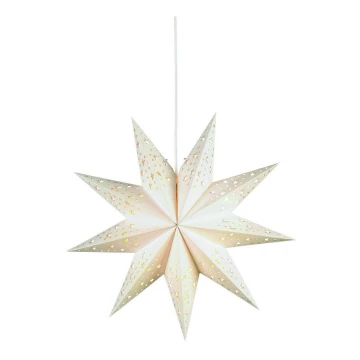 Markslöjd 700319 - Karácsonyi dekoráció SOLVALLA 1xE14/25W/230V fehér 45 cm