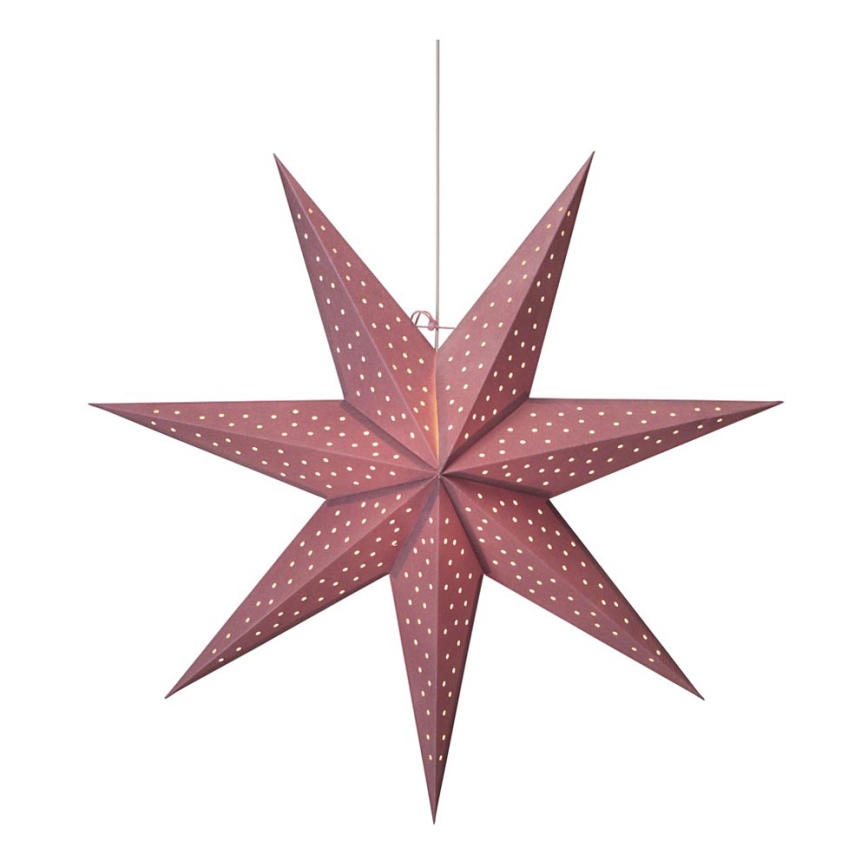 Markslöjd 704904 - Karácsonyi dekoráció CLARA 1xE14/6W/230V 75 cm rózsaszín