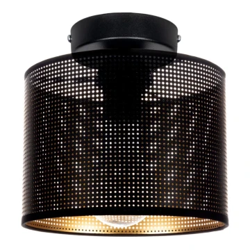 Mennyezeti lámpa ALDO 1xE27/60W/230V á. 20 cm fekete