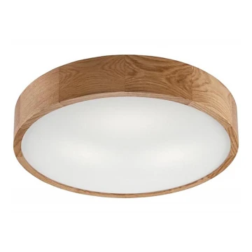 Mennyezeti lámpa OAK 3xE27/60W/230V tölgy ø 47,5 cm - FSC igazolt