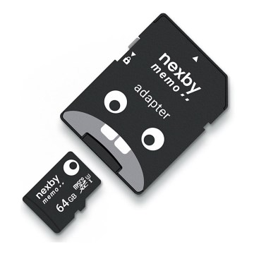 MicroSDXC 64GB U3 100MB/s + SD adapter